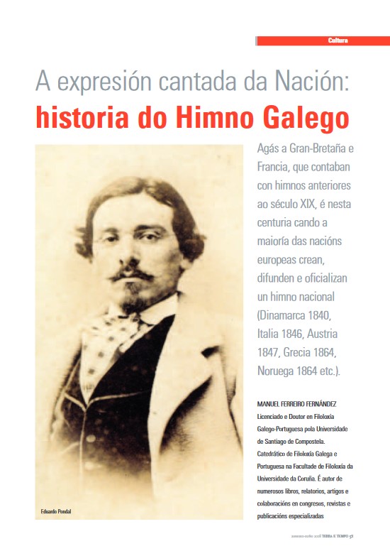 Manuel Ferreiro “A expresión cantada da Nación: historia do himno galego”